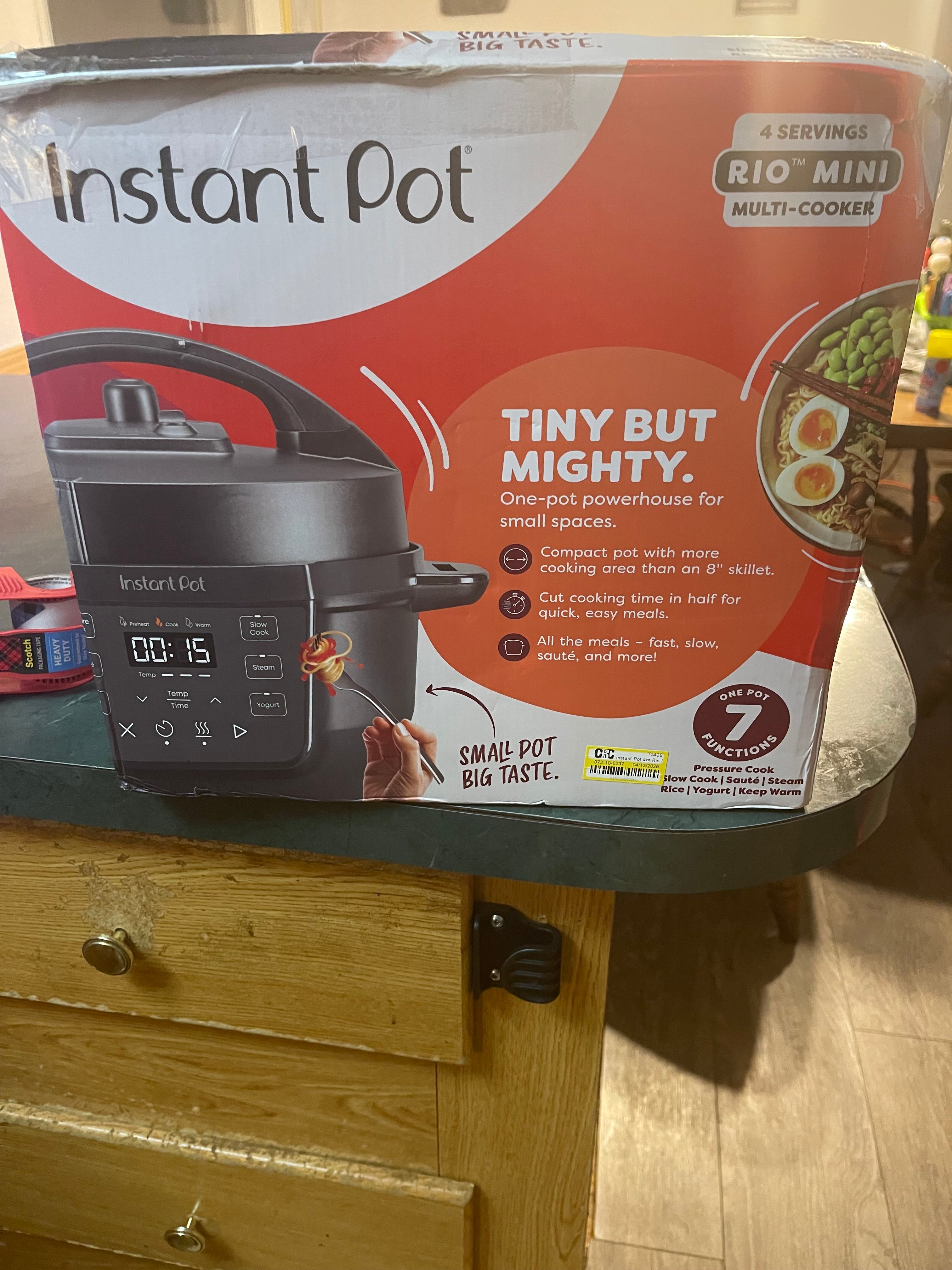 Instant pot Rio Mini