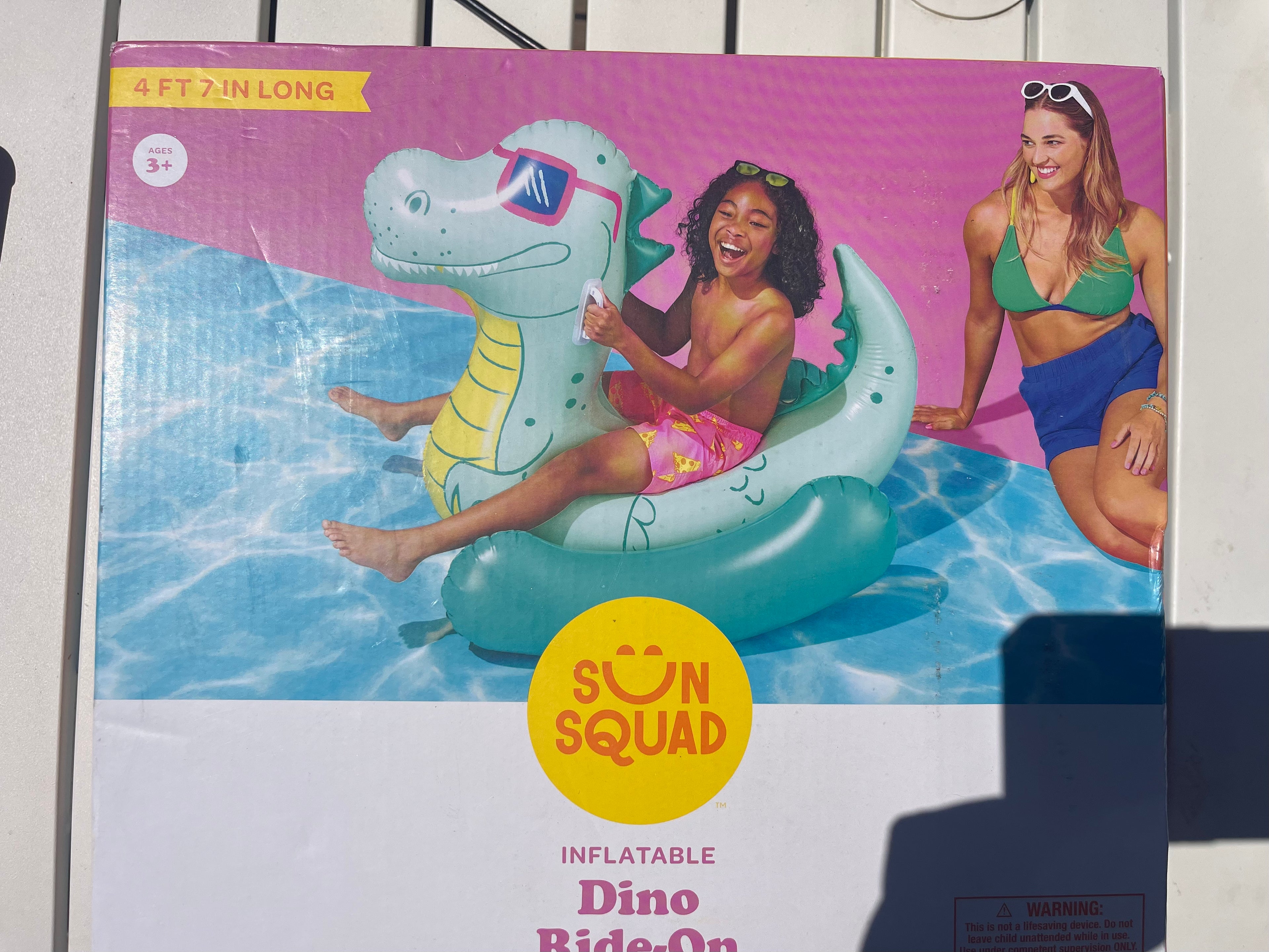 Inflatable Dino Ride On