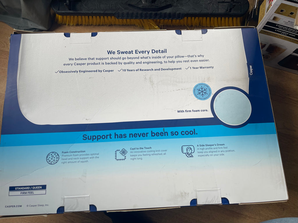 Casper Memory Foam Cooling Pillow