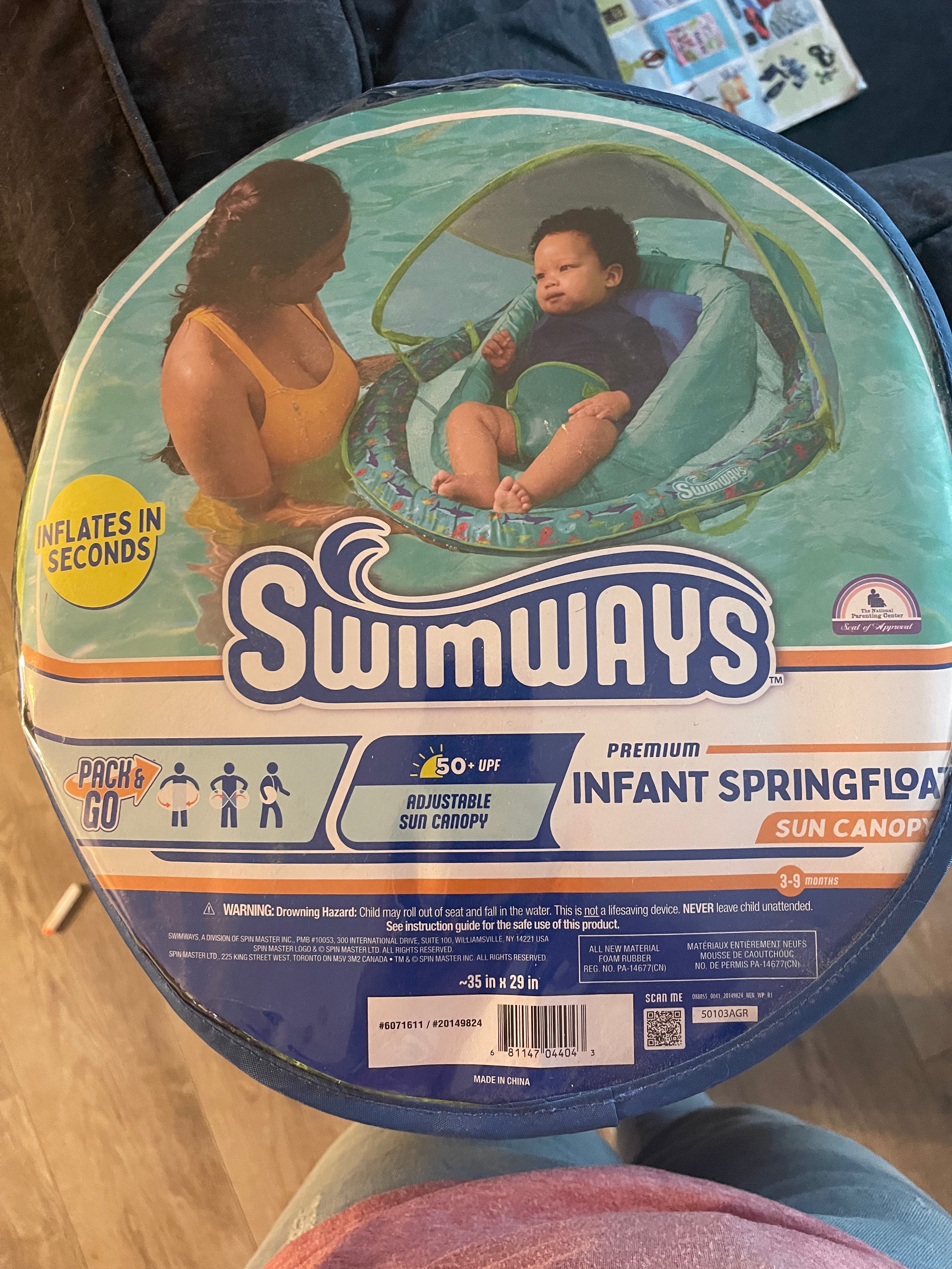 Infant Spring Float with Canopy