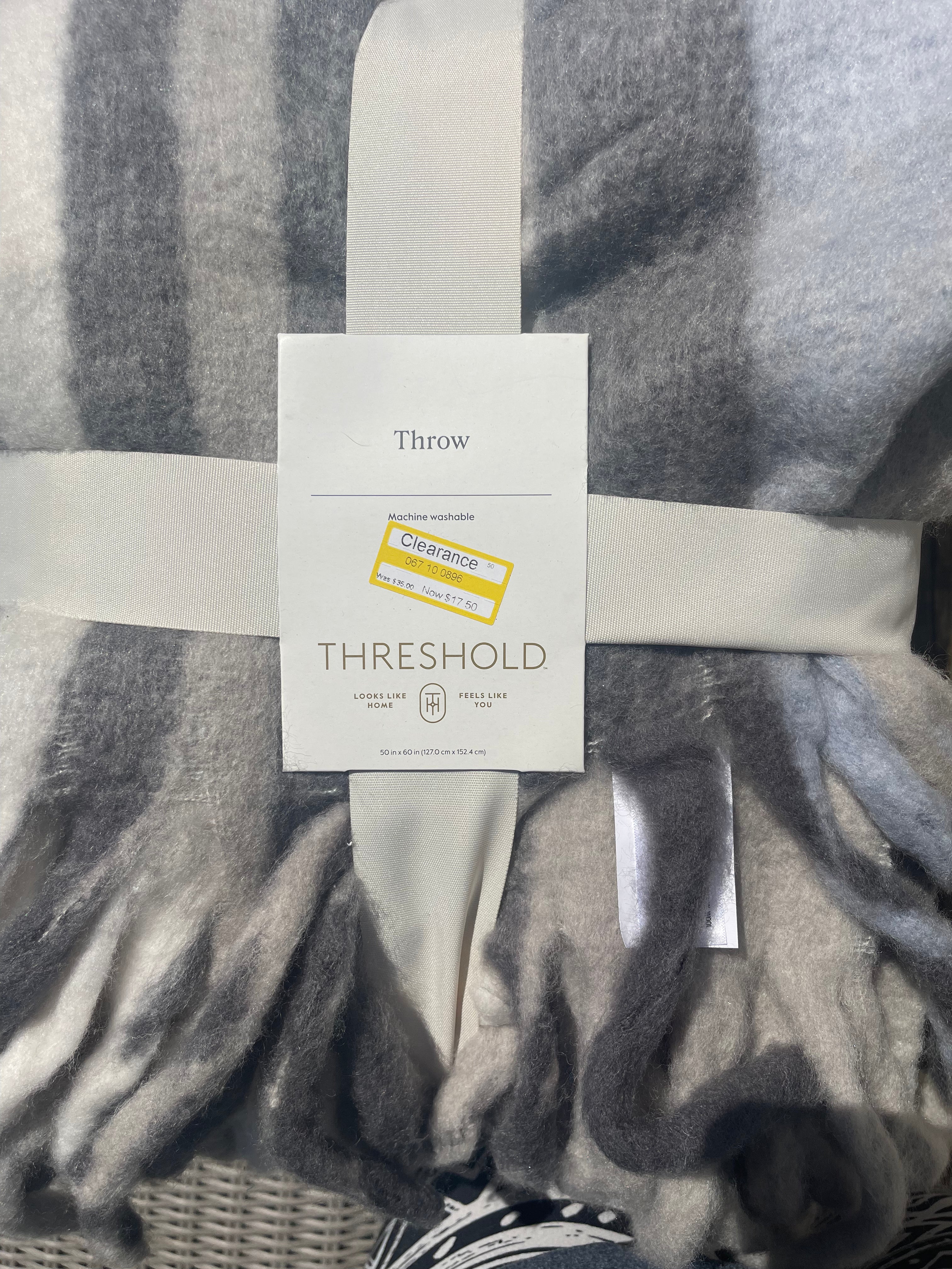 Threshold Throw Blanket