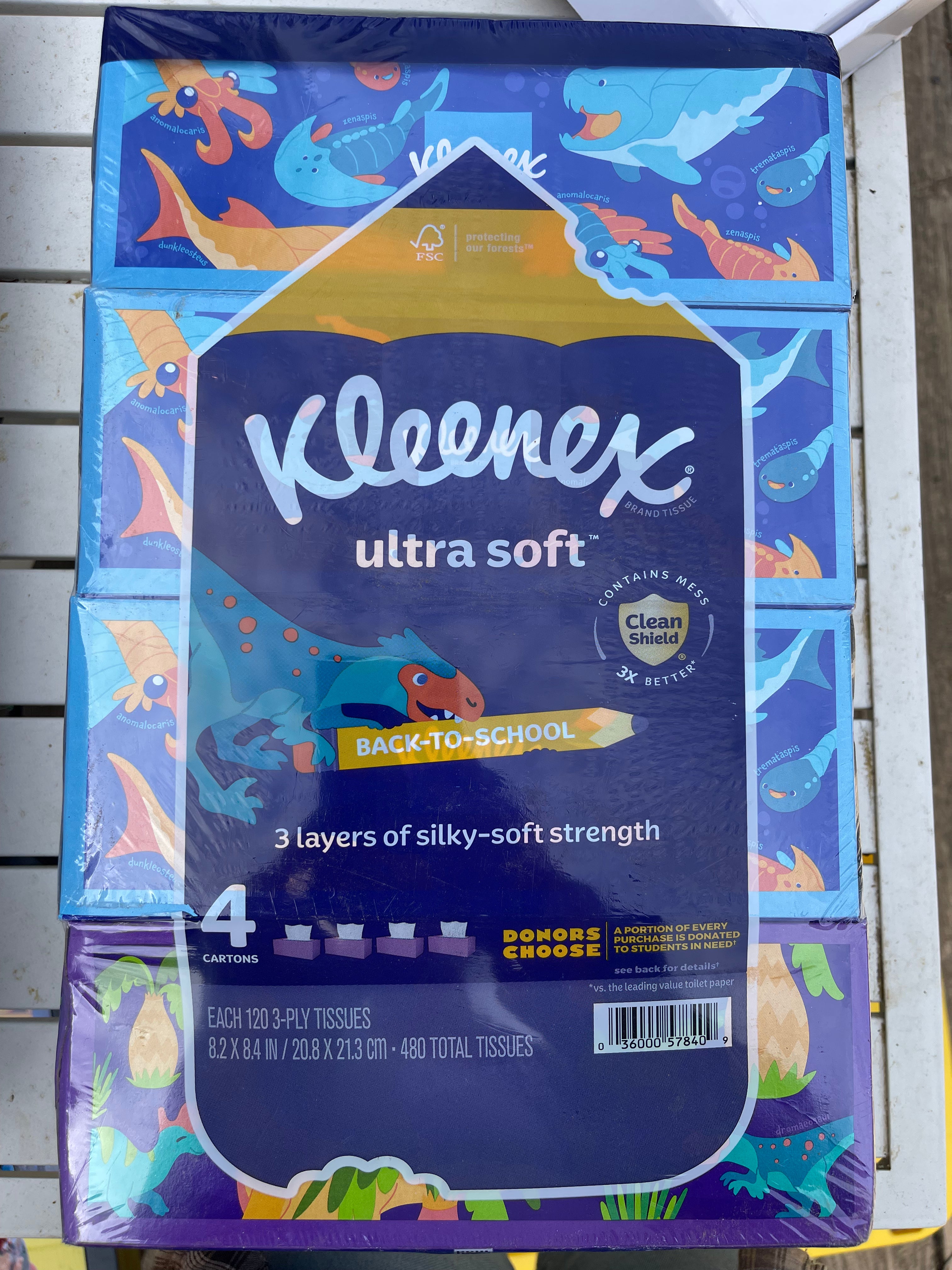 Kleenex(4 boxes)