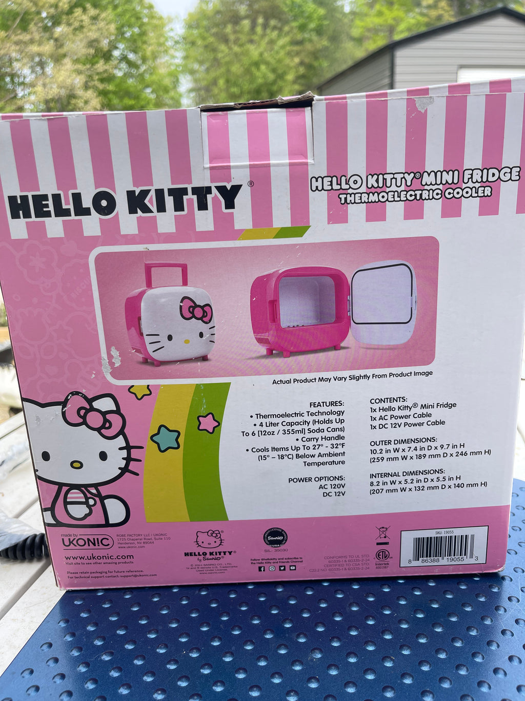 Hello Kitty Mini Fridge