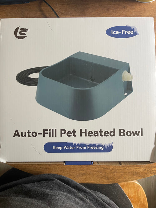 Auto-Fill Pet Heated Bowl