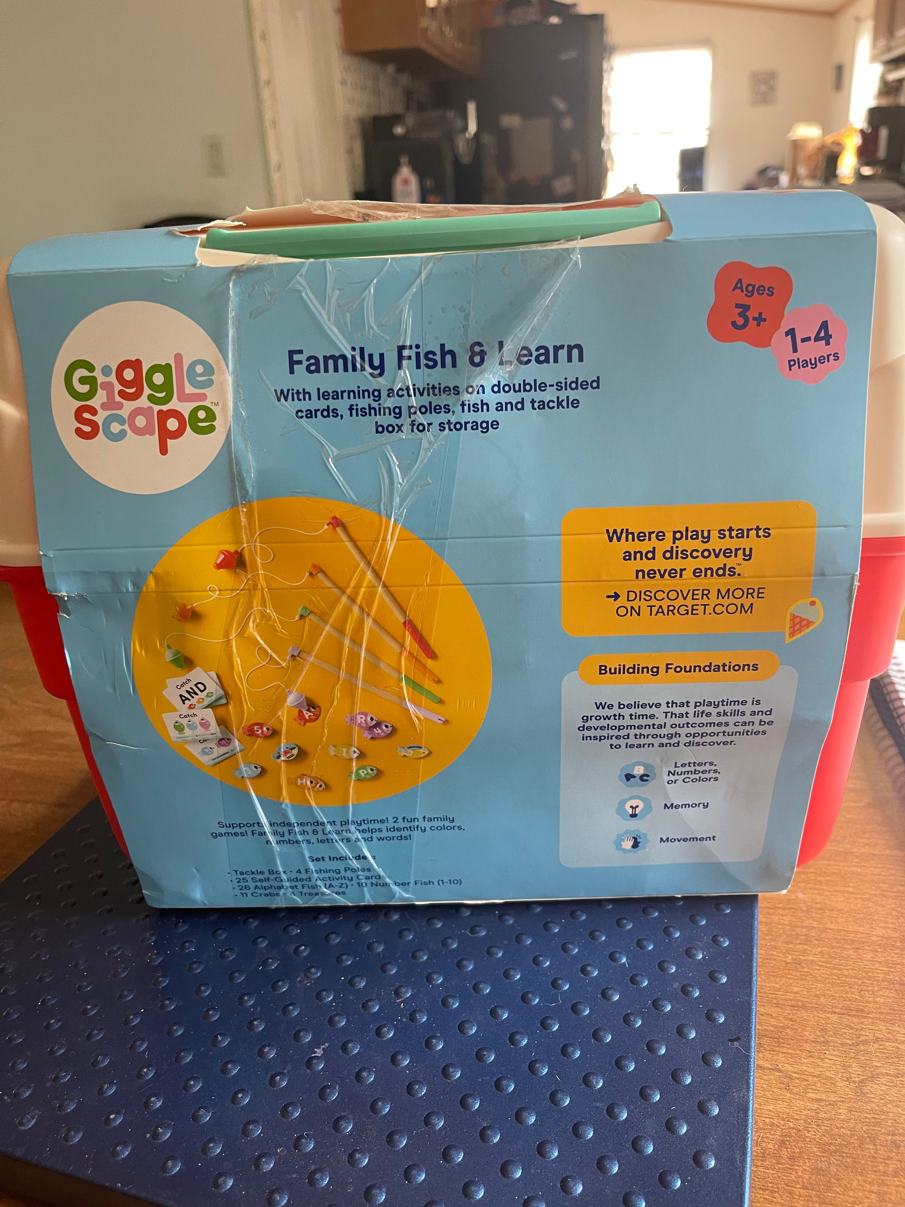 Family Fish and Learn Game