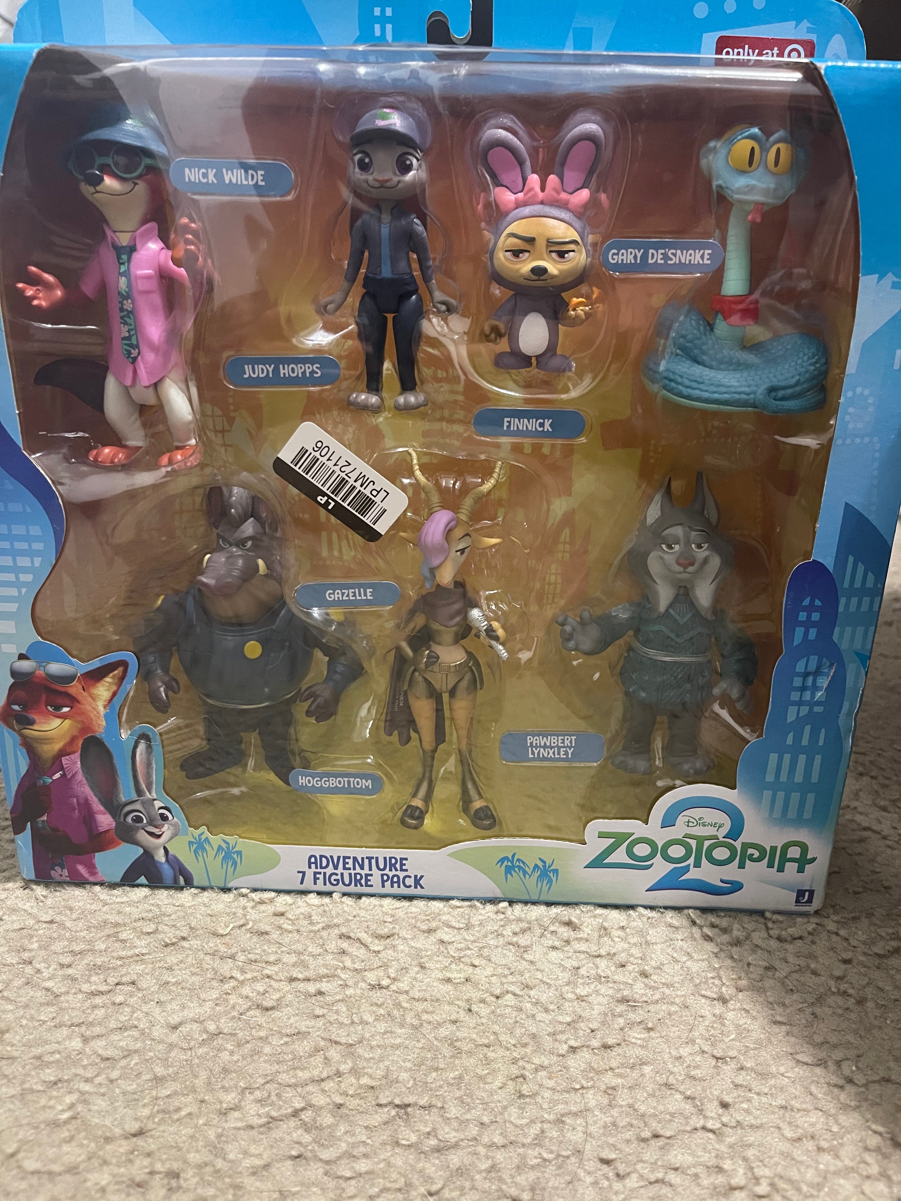 ZooTopia 2 Figure set