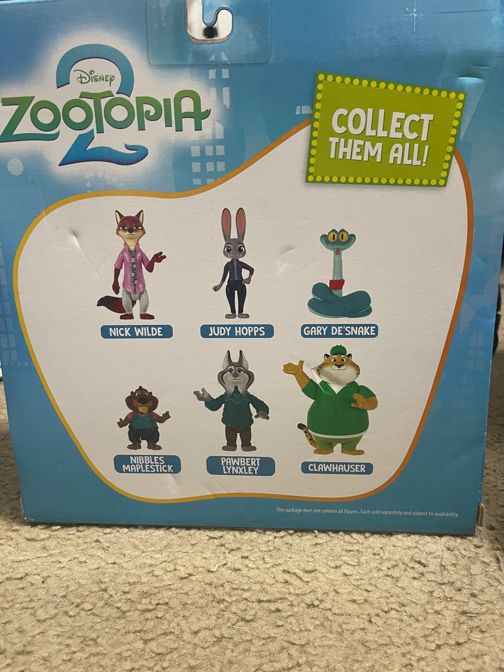 ZooTopia 2 Figure set