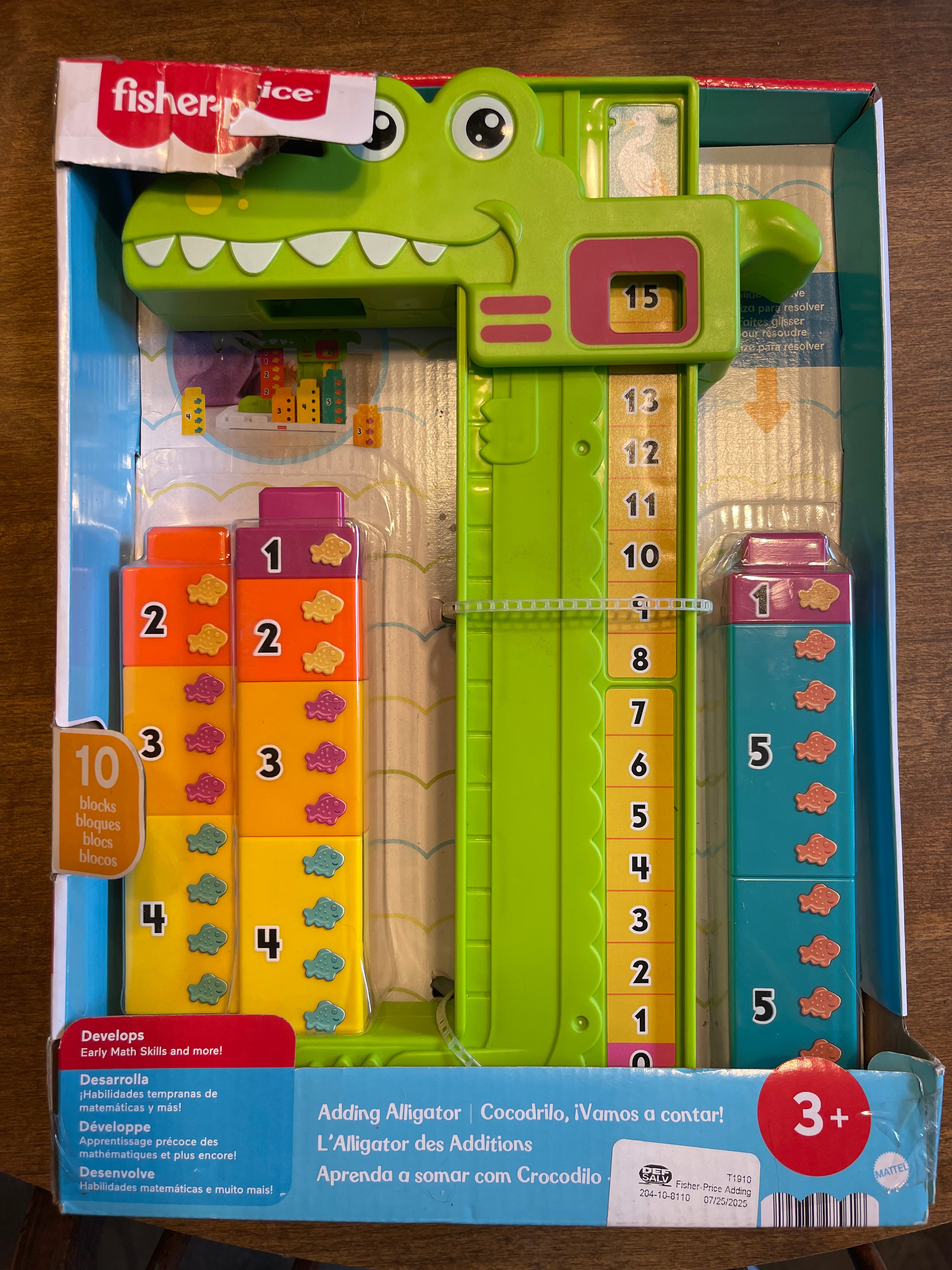 Fisher Price Adding Alligator