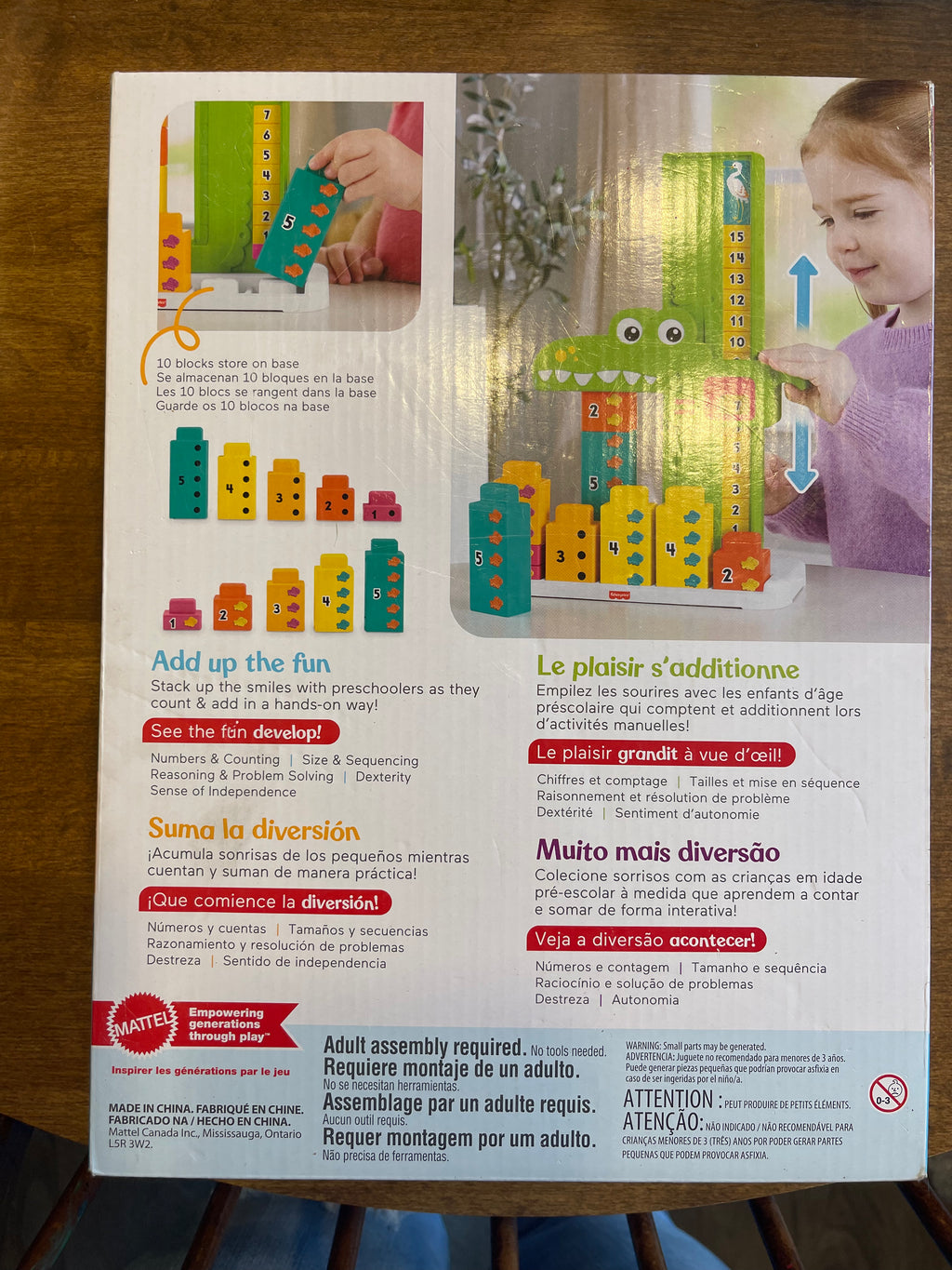 Fisher Price Adding Alligator