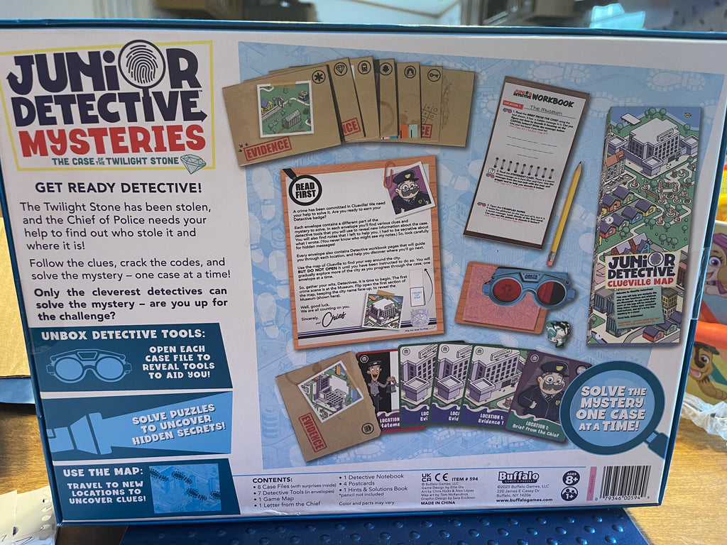 Jr Detective Mysteries Game