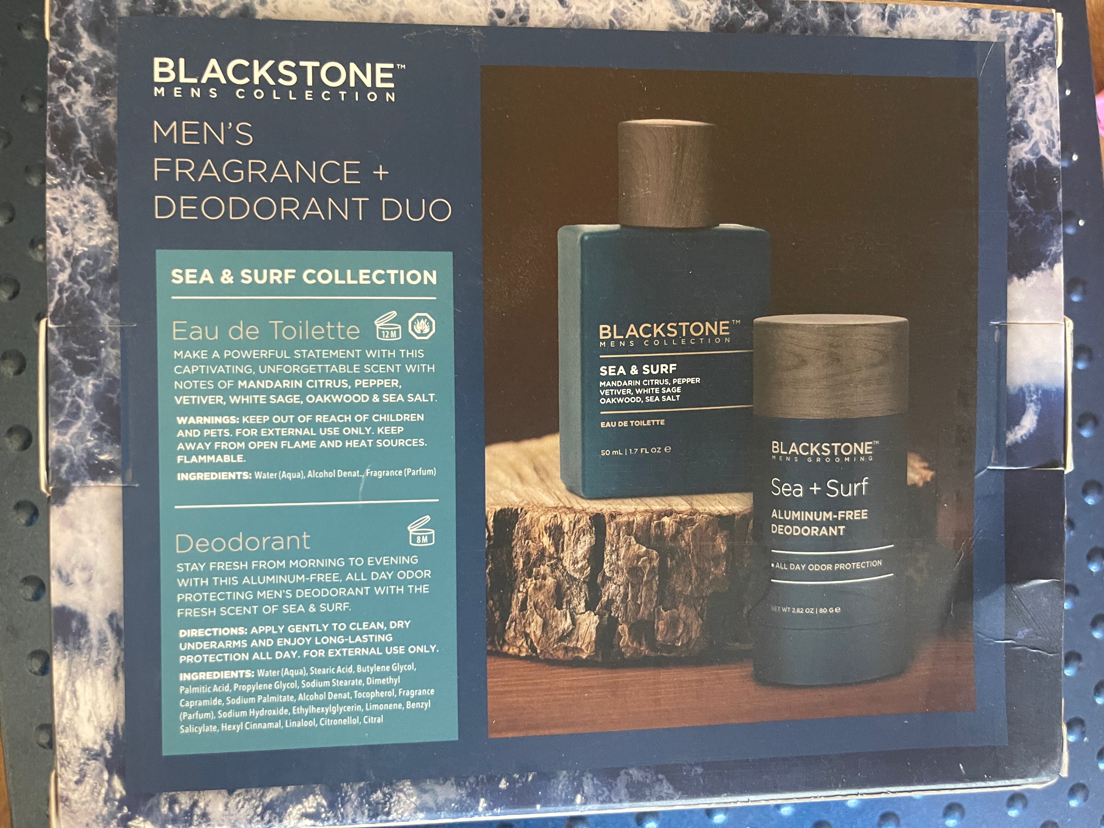 Blackstone Men’s Grooming Sea and Surf Collection