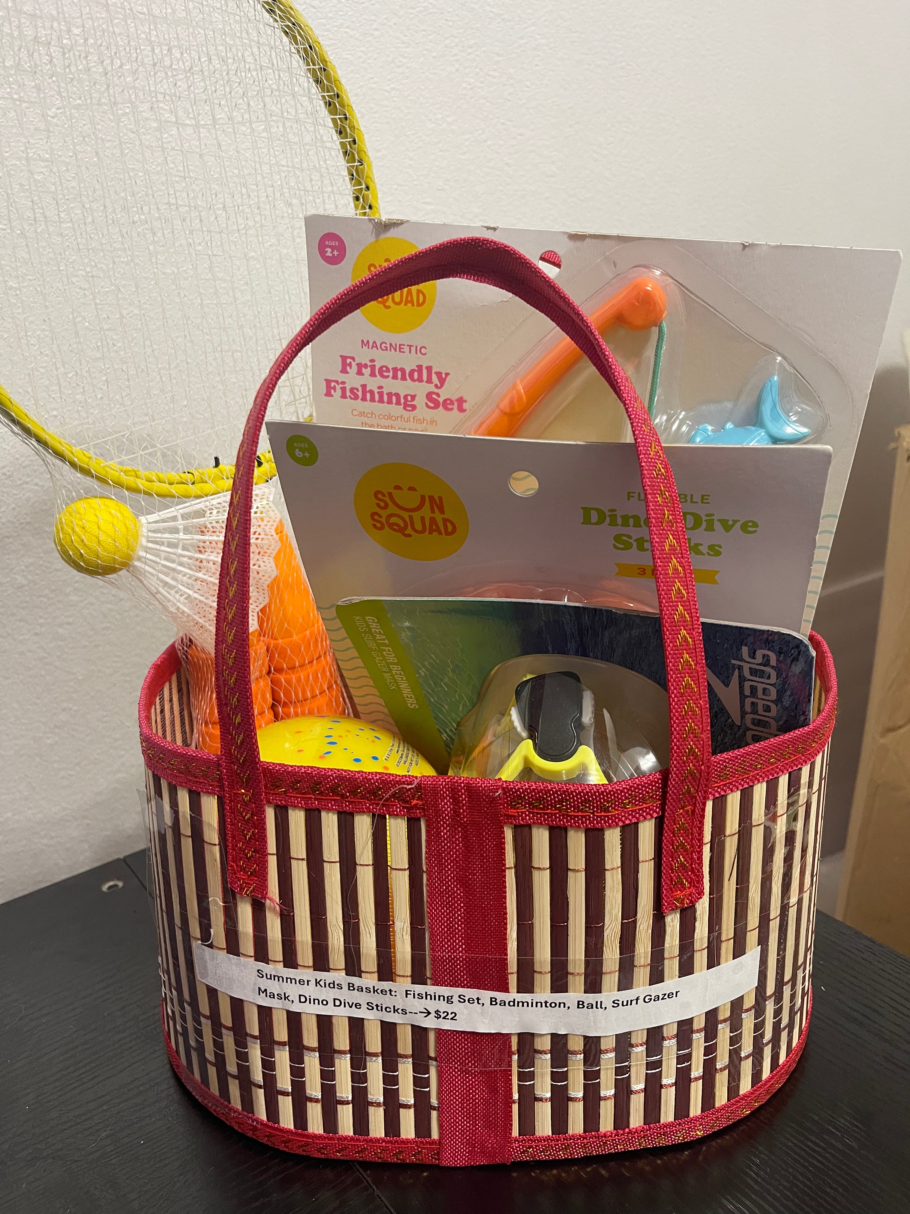 Summer Kids Basket