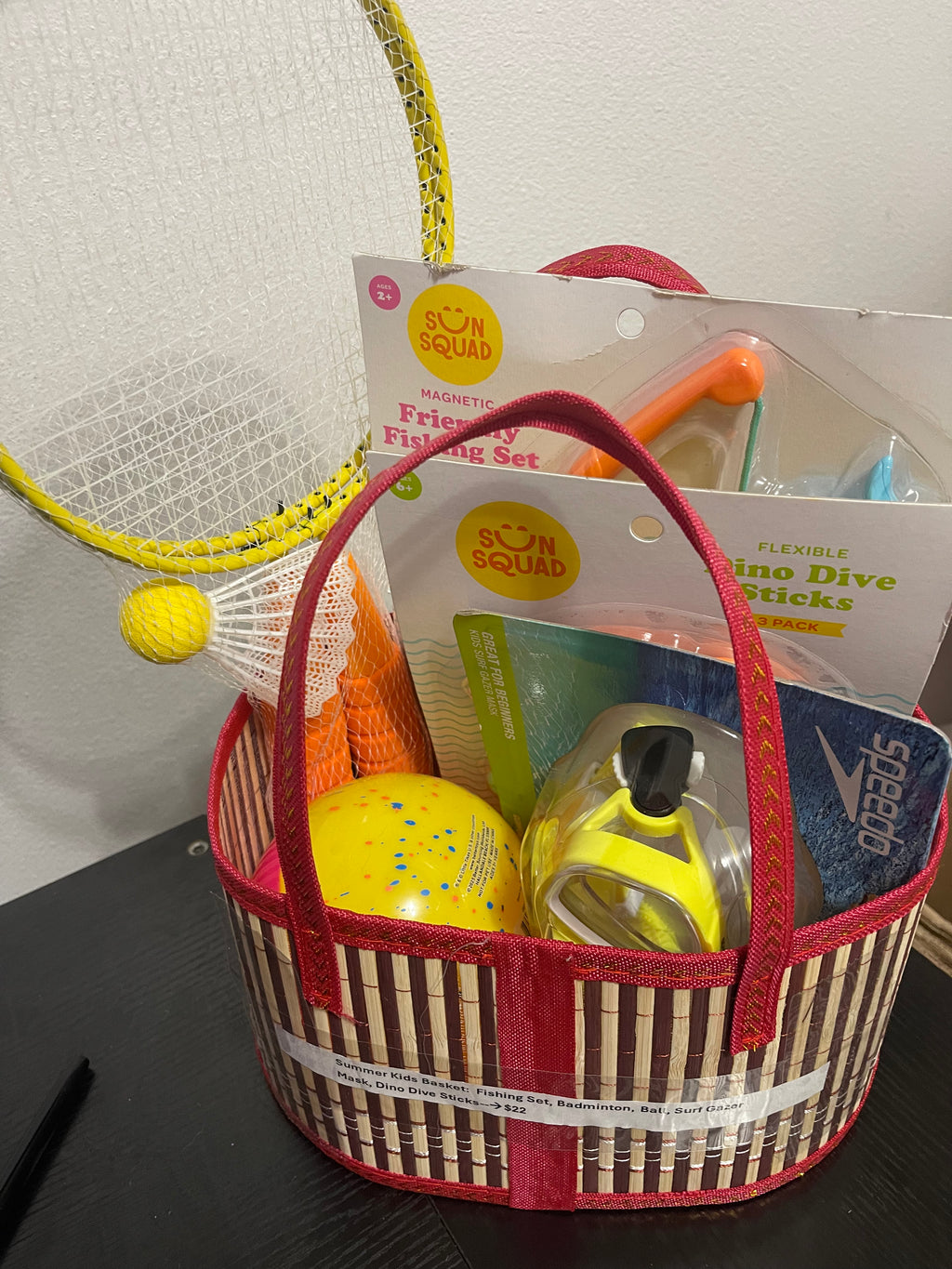 Summer Kids Basket