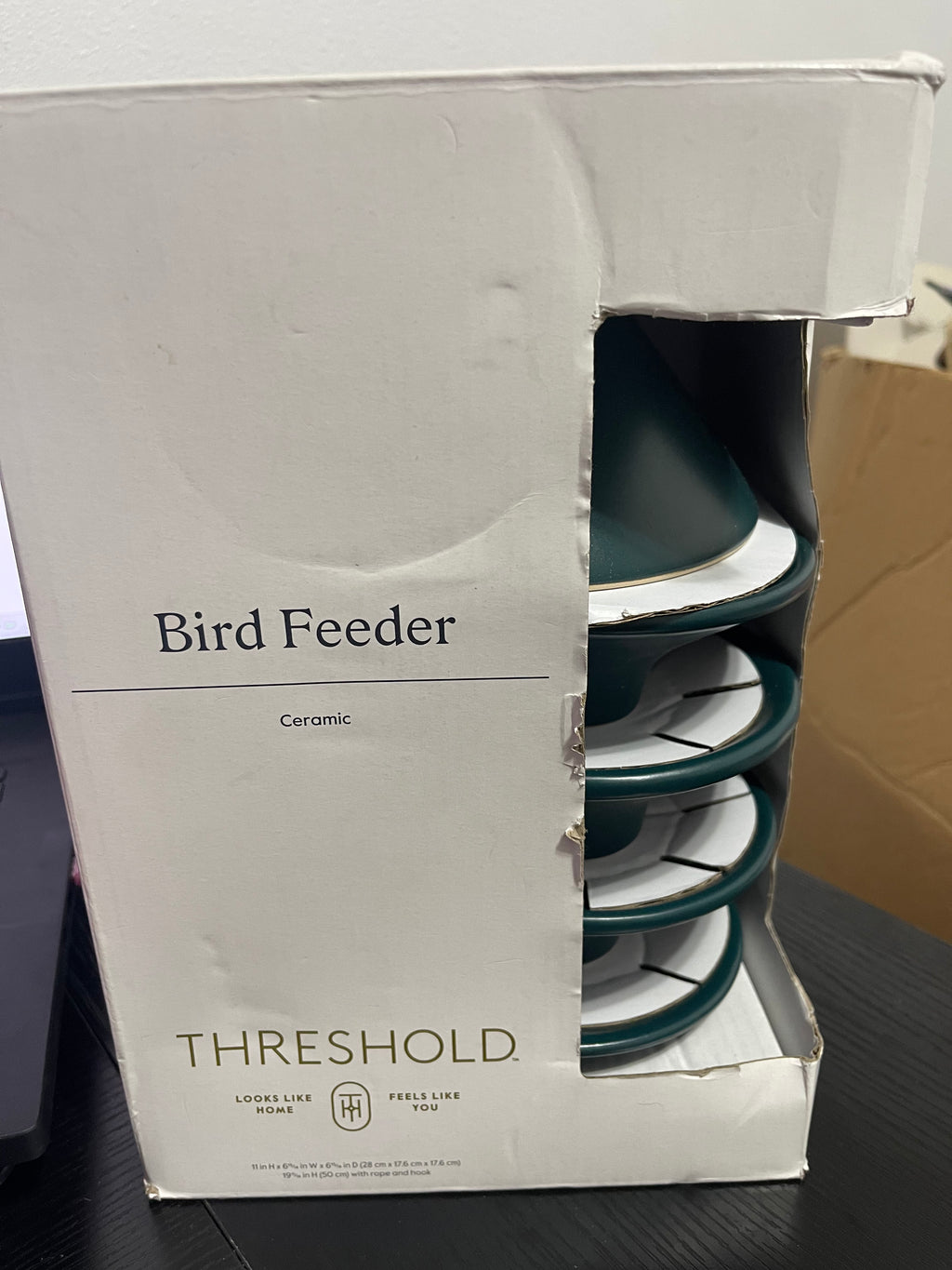 Ceramic Bird Feeder