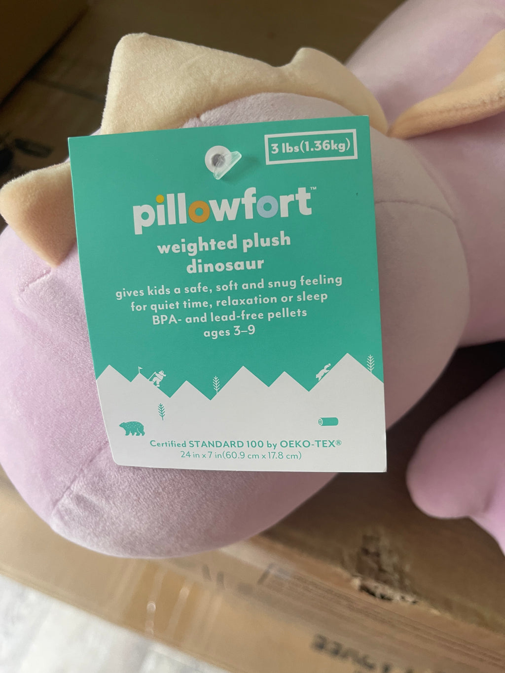 Weighted Dinosaur Plush