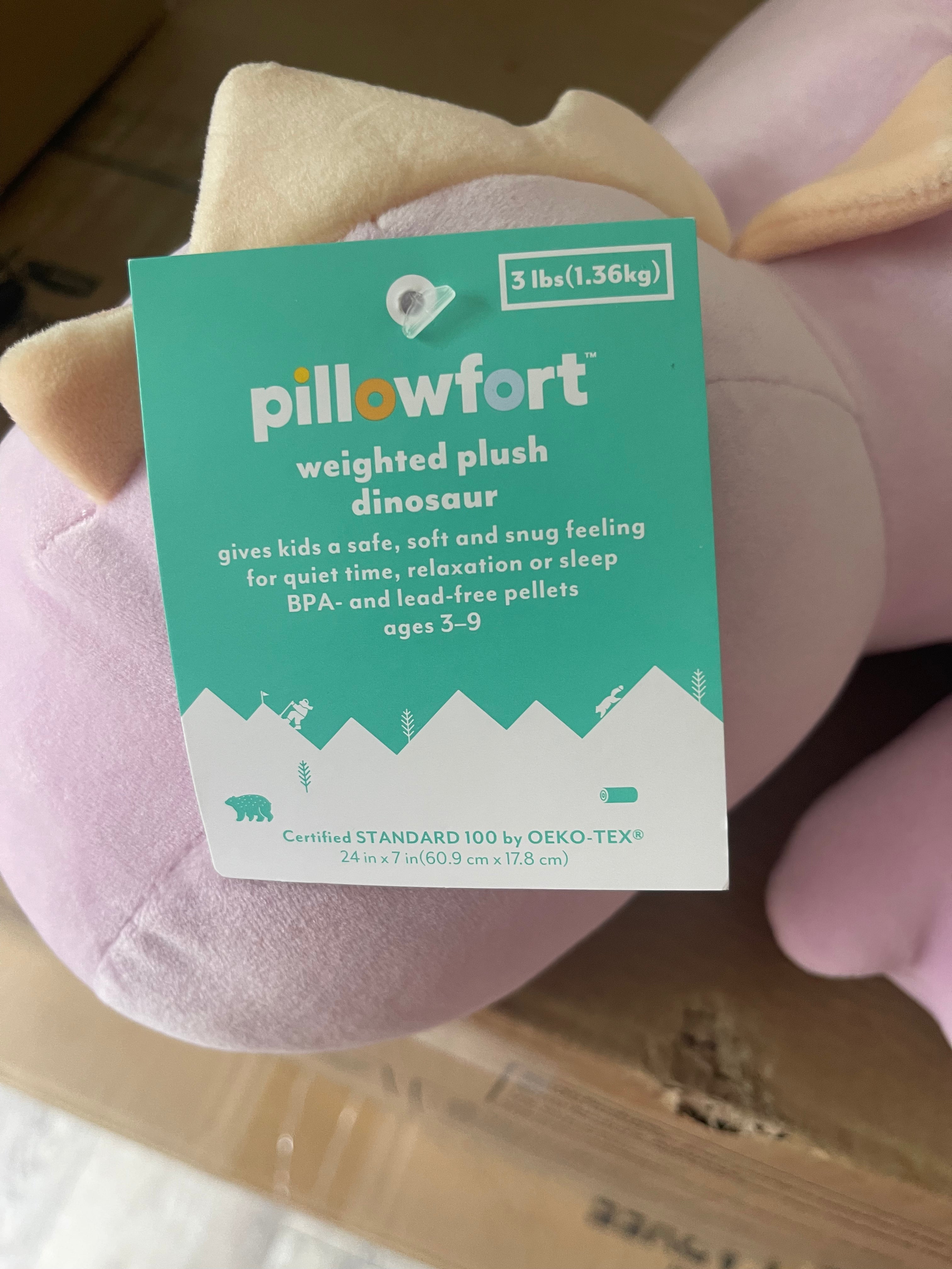 Weighted Dinosaur Plush