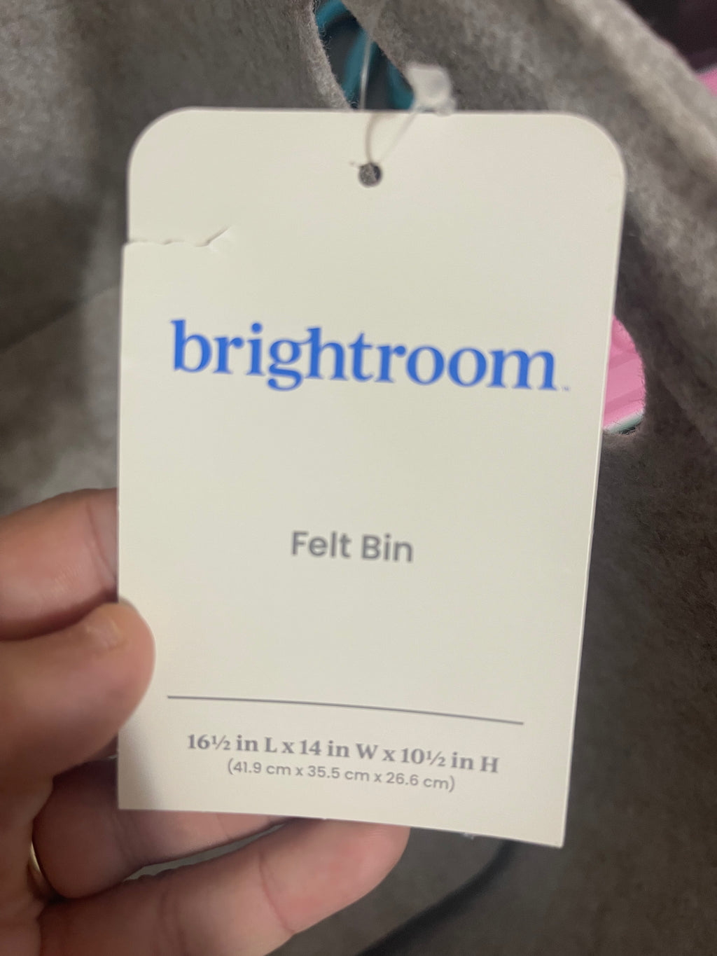 Felt Storage Bin