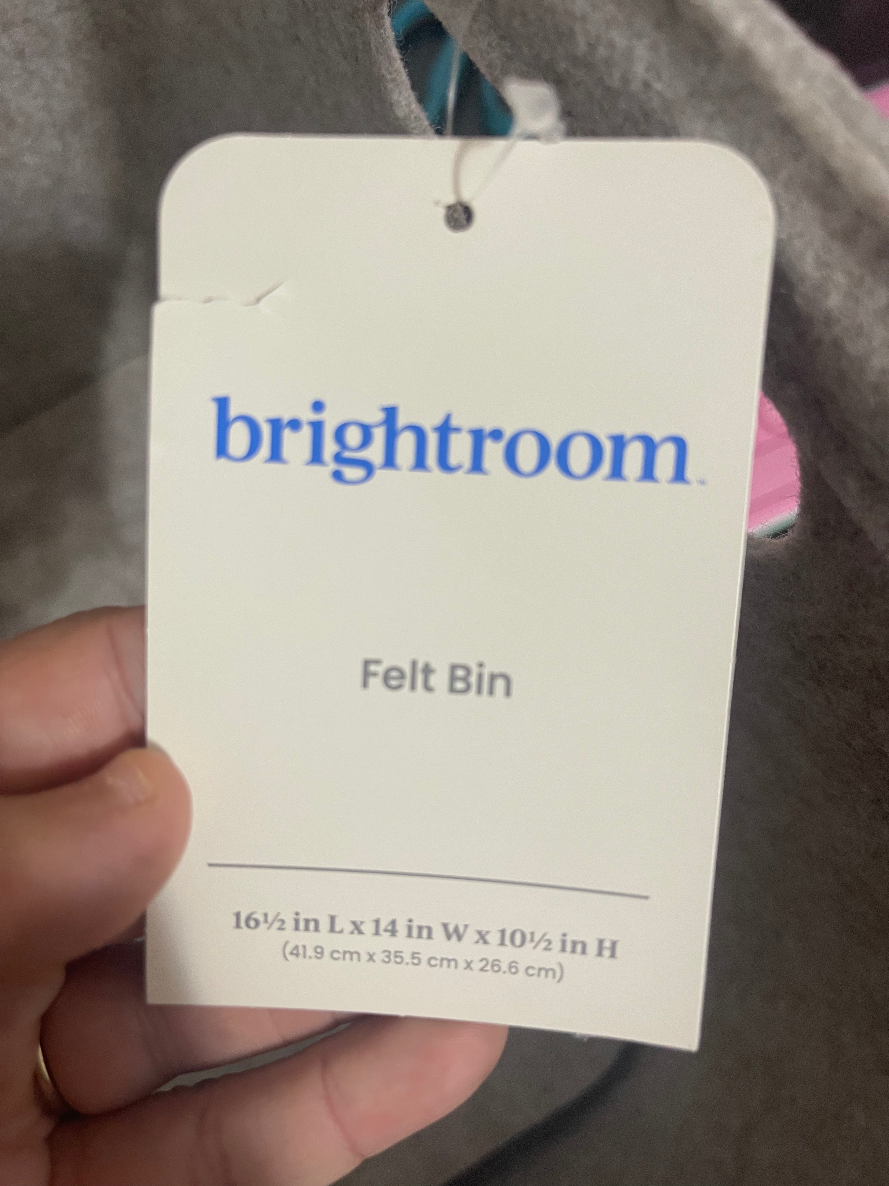 Felt Storage Bin