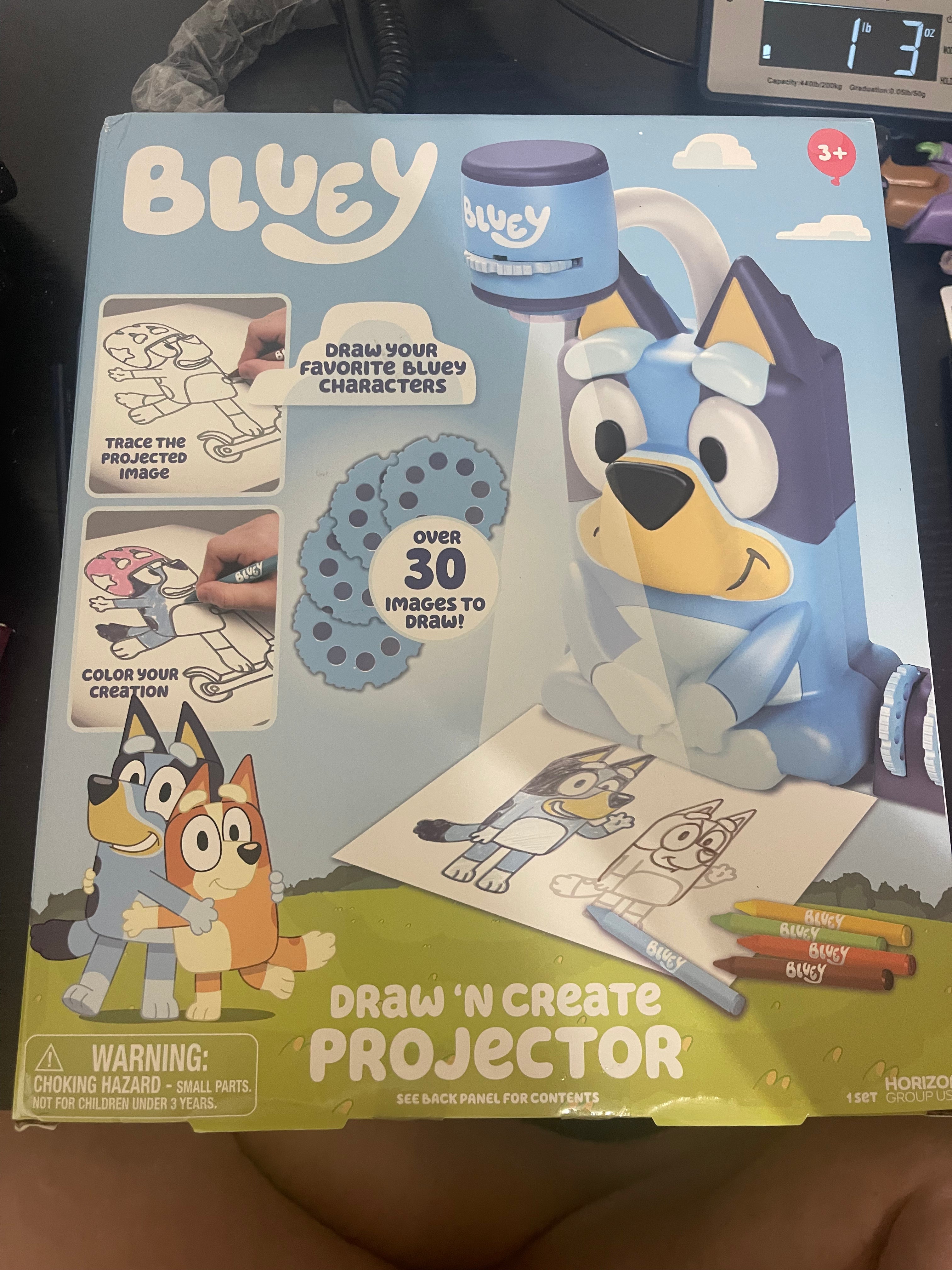 Bluey Draw and Create Projector