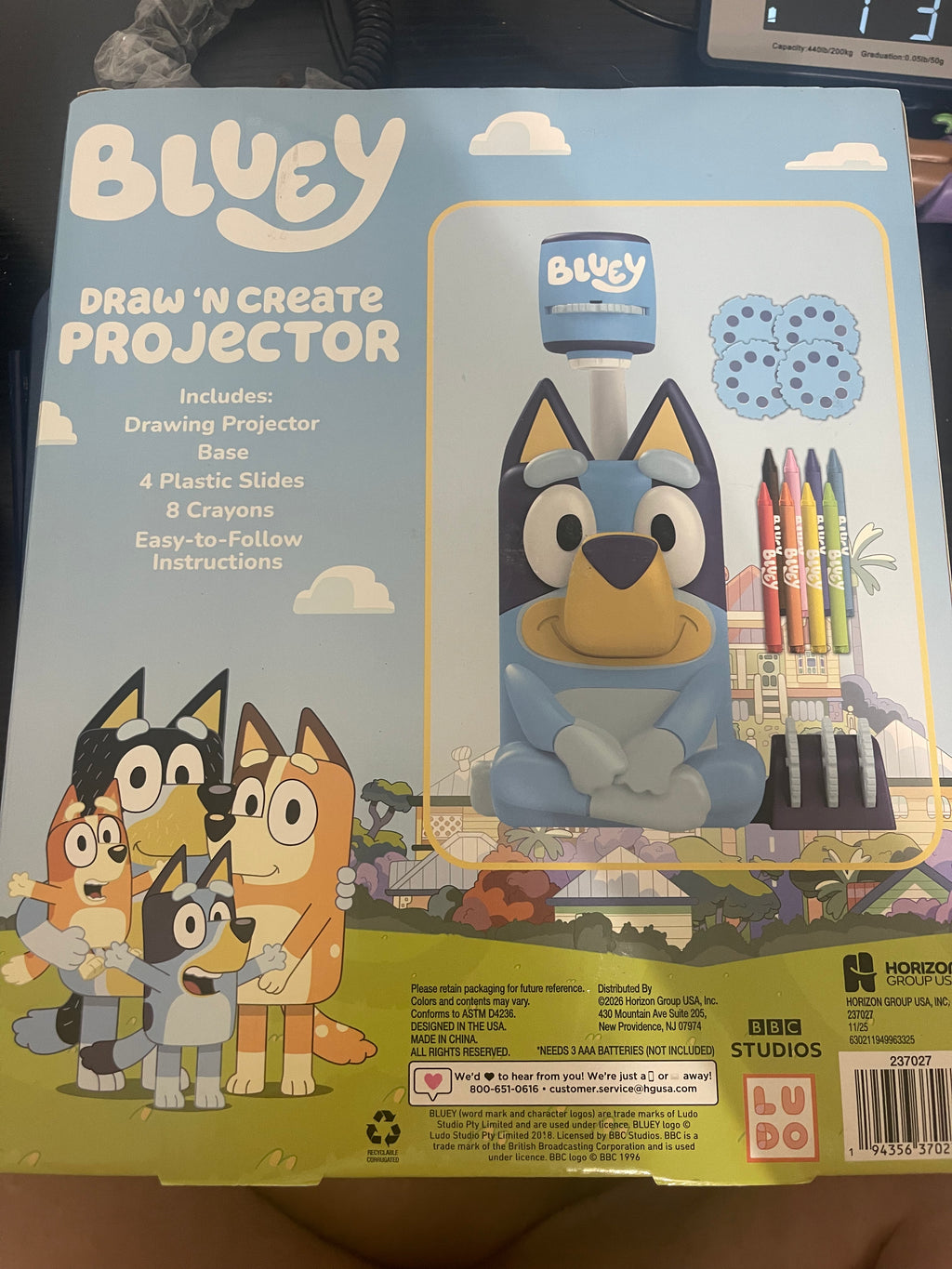 Bluey Draw and Create Projector