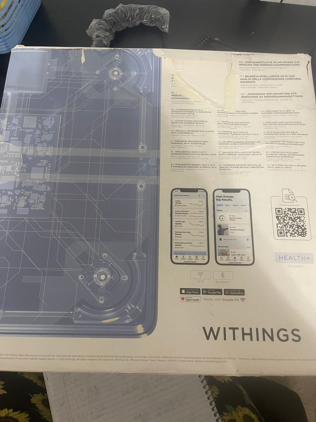 Wi-Fi Smart Scale