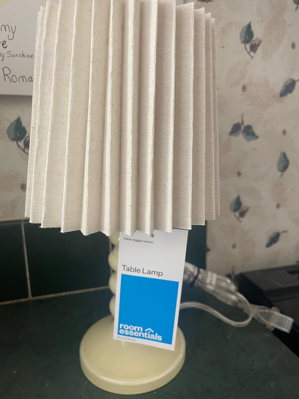 Pleated Table Lamp