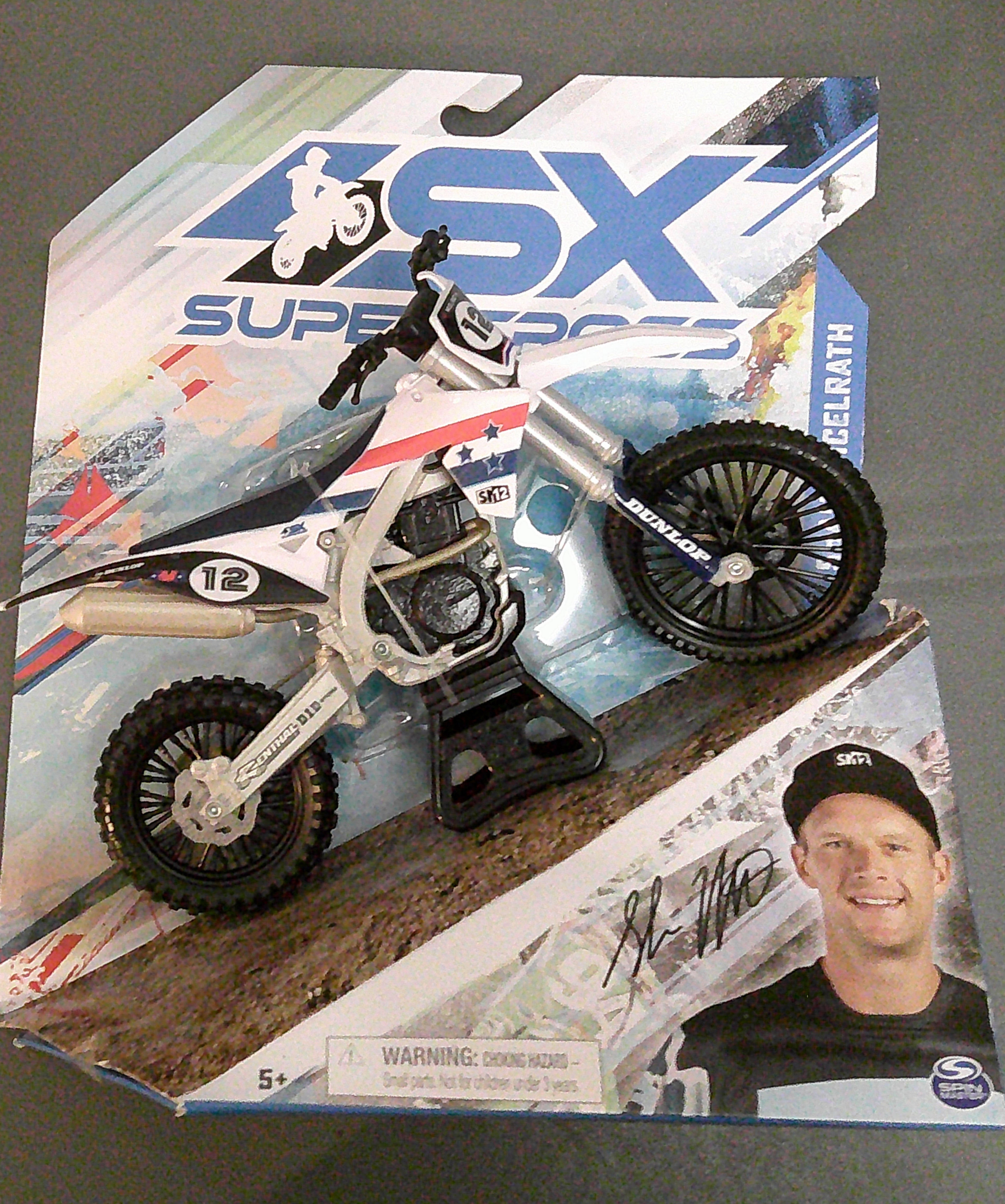 Shane McElrath Super Cross Motor Bike Toy